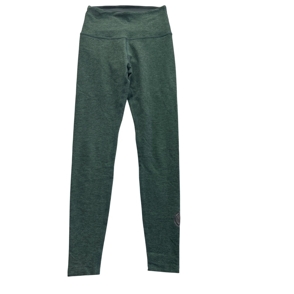 Pure Barre Beyond Yoga Leggings Womens Small Green Soft High Waisted Activewear